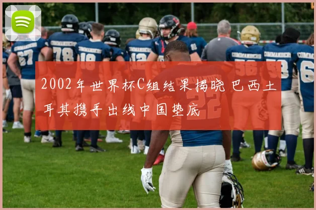 2002年世界杯C组结果揭晓 巴西土耳其携手出线中国垫底