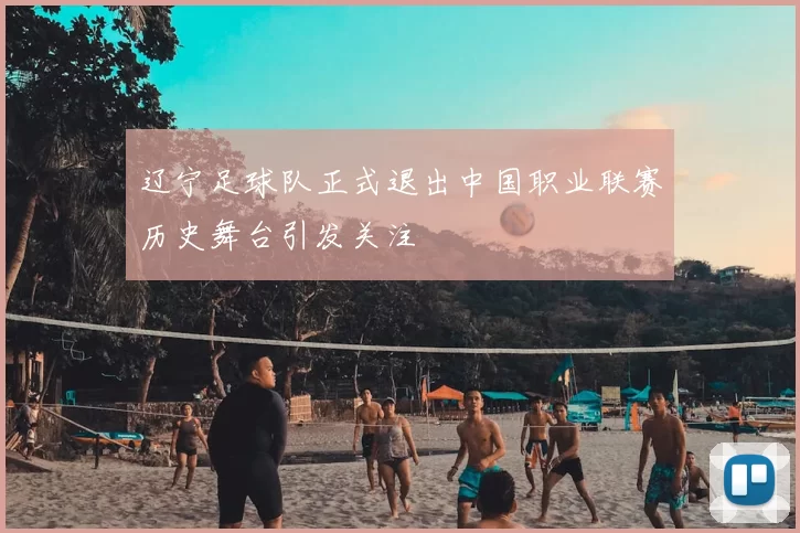 辽宁足球队正式退出中国职业联赛历史舞台引发关注